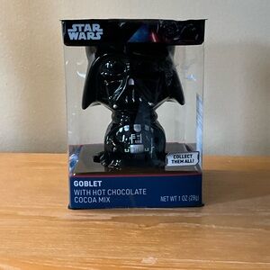 Star Wars Black Darth Vader Goblet with Cocoa Mix